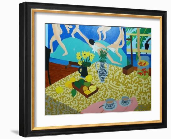 Tea with Matisse, 2014-Timothy Nathan Joel-Framed Giclee Print