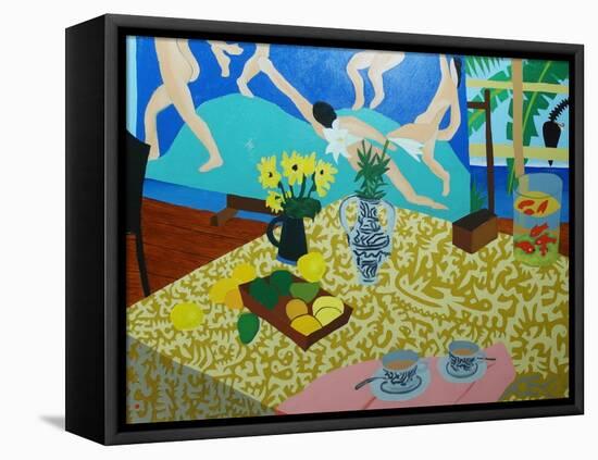 Tea with Matisse, 2014-Timothy Nathan Joel-Framed Premier Image Canvas