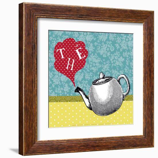 Tea-Helene Druvert-Framed Art Print