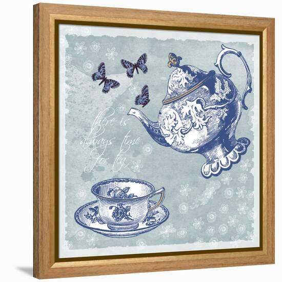 Tea-Erin Clark-Framed Premier Image Canvas