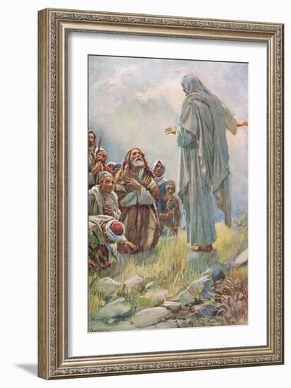 Teach All the Nations-Harold Copping-Framed Giclee Print