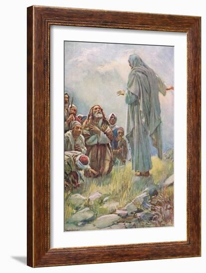 Teach All the Nations-Harold Copping-Framed Giclee Print