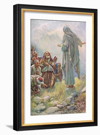 Teach All the Nations-Harold Copping-Framed Giclee Print