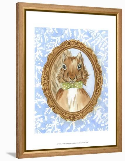 Teacher's Pet - Squirrel-Chariklia Zarris-Framed Stretched Canvas