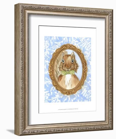 Teacher's Pet - Squirrel-Chariklia Zarris-Framed Art Print