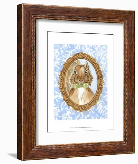 Teacher's Pet - Squirrel-Chariklia Zarris-Framed Art Print