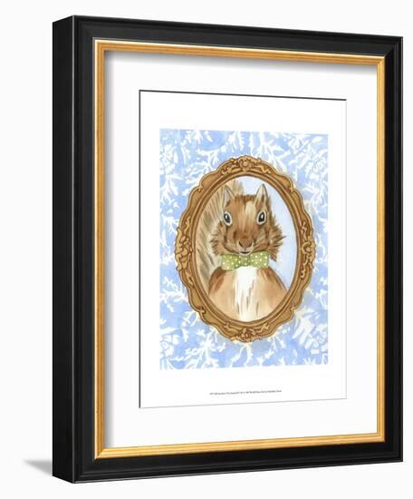 Teacher's Pet - Squirrel-Chariklia Zarris-Framed Art Print