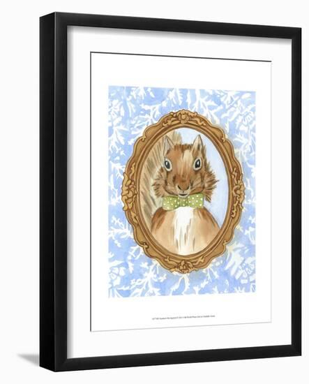 Teacher's Pet - Squirrel-Chariklia Zarris-Framed Art Print