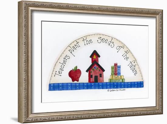 Teachers Plant the Seeds of the Future-Debbie McMaster-Framed Giclee Print