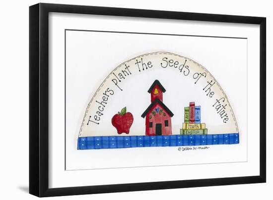 Teachers Plant the Seeds of the Future-Debbie McMaster-Framed Giclee Print