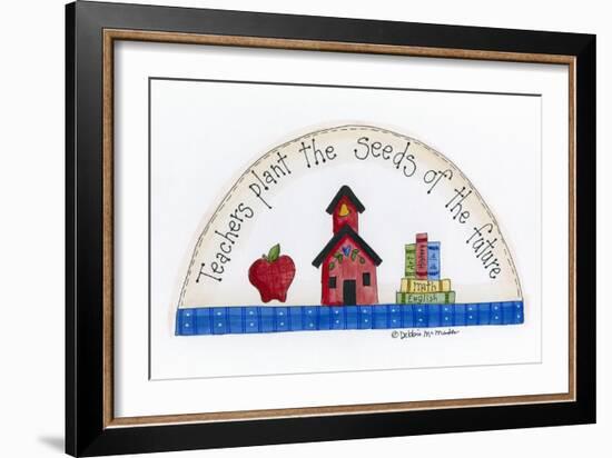 Teachers Plant the Seeds of the Future-Debbie McMaster-Framed Giclee Print