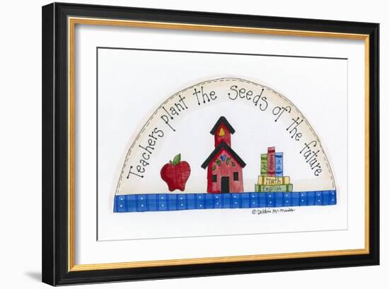 Teachers Plant the Seeds of the Future-Debbie McMaster-Framed Giclee Print