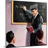 Teaching Algebra-English School-Mounted Giclee Print