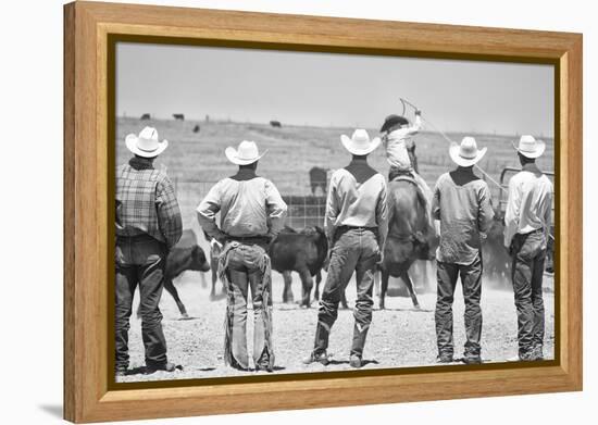 Teaching the Guys-Dan Ballard-Framed Premier Image Canvas