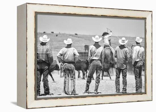 Teaching the Guys-Dan Ballard-Framed Premier Image Canvas