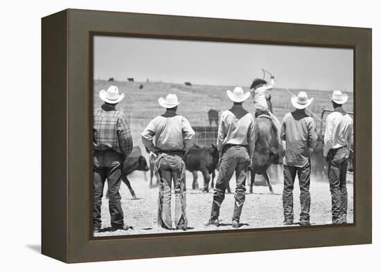 Teaching the Guys-Dan Ballard-Framed Premier Image Canvas