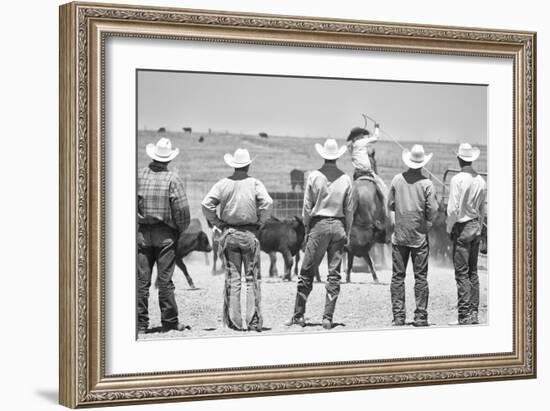 Teaching the Guys-Dan Ballard-Framed Photographic Print