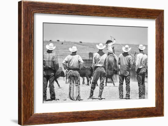 Teaching the Guys-Dan Ballard-Framed Photographic Print