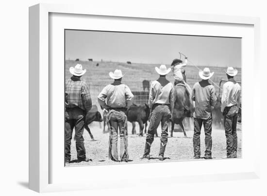 Teaching the Guys-Dan Ballard-Framed Photographic Print