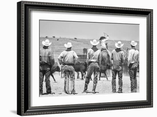 Teaching the Guys-Dan Ballard-Framed Photographic Print