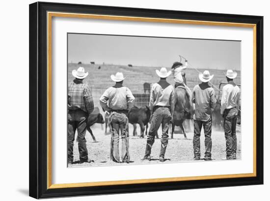 Teaching the Guys-Dan Ballard-Framed Photographic Print