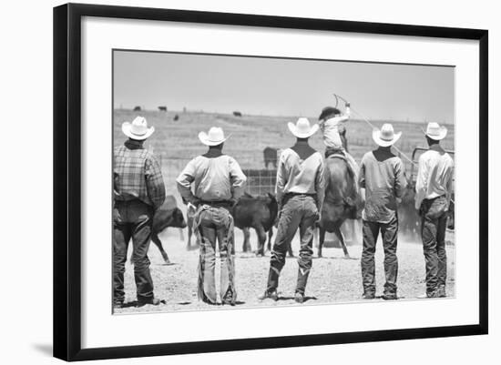 Teaching the Guys-Dan Ballard-Framed Photographic Print