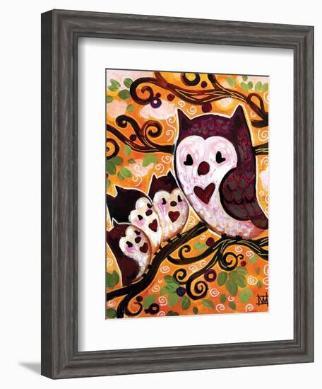 Teaching Time-Natasha Wescoat-Framed Giclee Print