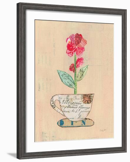 Teacup Floral IV on Print-Courtney Prahl-Framed Art Print