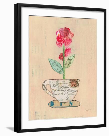 Teacup Floral IV on Print-Courtney Prahl-Framed Art Print