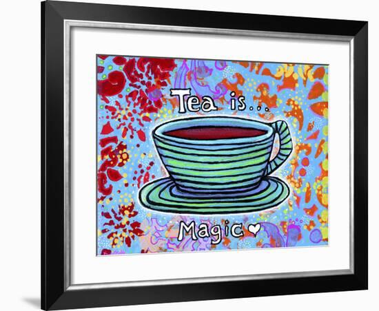 Teacup Teaismagic-Shelagh Duffett-Framed Giclee Print