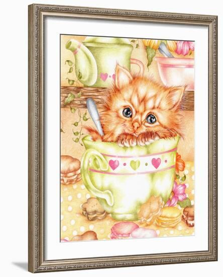 Teacup-Karen Middleton-Framed Giclee Print