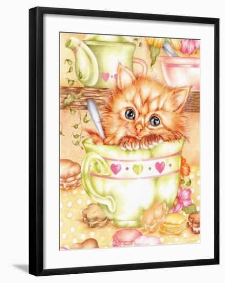 Teacup-Karen Middleton-Framed Giclee Print