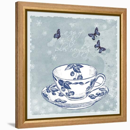 Teacup-Erin Clark-Framed Premier Image Canvas