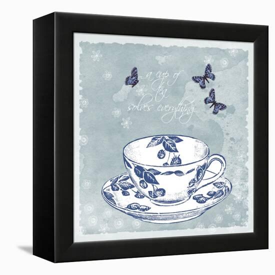 Teacup-Erin Clark-Framed Premier Image Canvas