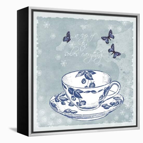 Teacup-Erin Clark-Framed Premier Image Canvas