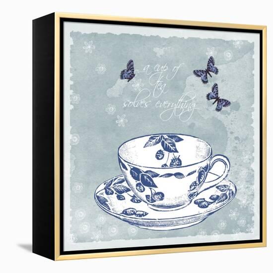 Teacup-Erin Clark-Framed Premier Image Canvas