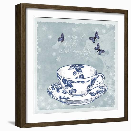 Teacup-Erin Clark-Framed Giclee Print