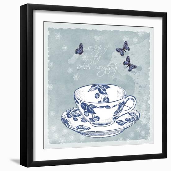 Teacup-Erin Clark-Framed Giclee Print