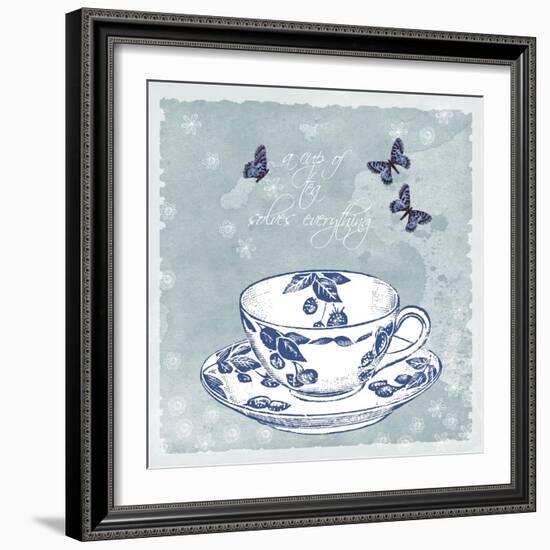 Teacup-Erin Clark-Framed Giclee Print