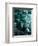 Teal Abstract A-Urban Epiphany-Framed Art Print