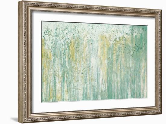 Teal Ambient Surround-M Mercado-Framed Art Print