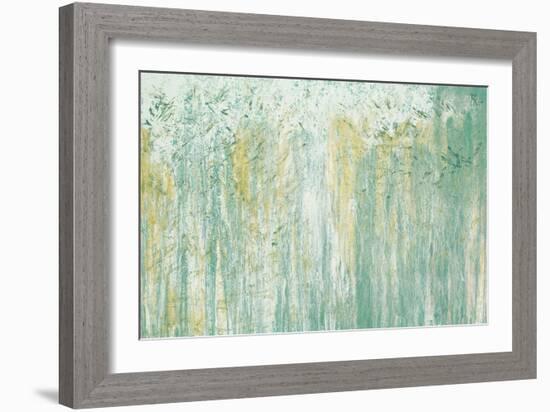 Teal Ambient Surround-M Mercado-Framed Art Print