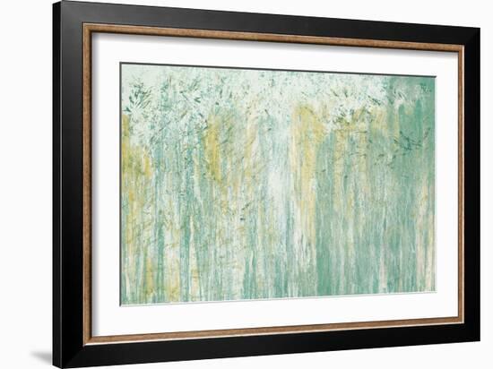 Teal Ambient Surround-M Mercado-Framed Art Print