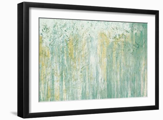 Teal Ambient Surround-M Mercado-Framed Art Print