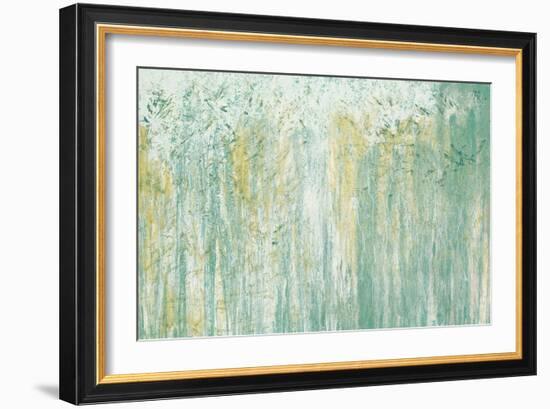 Teal Ambient Surround-M Mercado-Framed Art Print