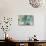 Teal and Aqua Reflections V2-Silvia Vassileva-Mounted Premium Giclee Print displayed on a wall