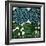 Teal Batik Botanical V-Andrea Davis-Framed Art Print