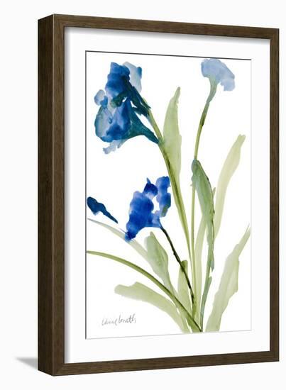 Teal Belles I-Lanie Loreth-Framed Art Print
