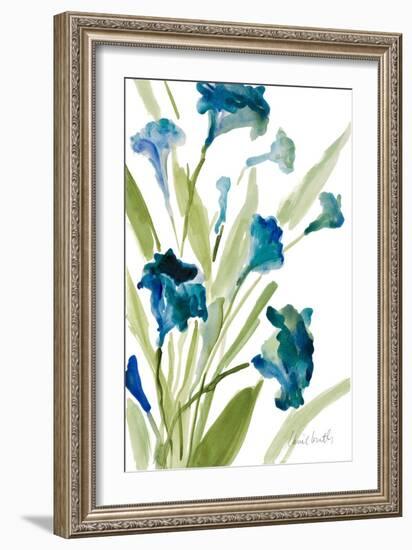 Teal Belles II-Lanie Loreth-Framed Art Print