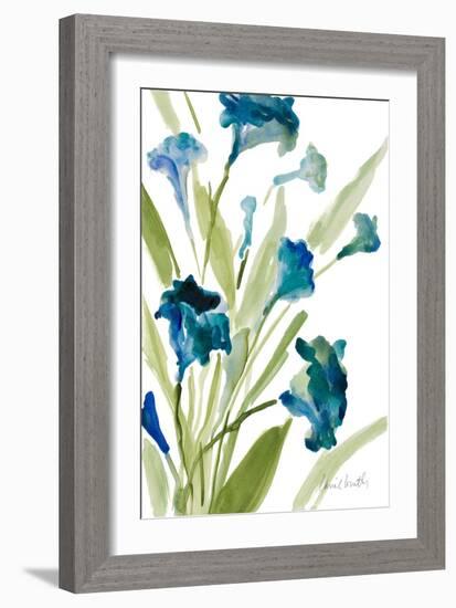 Teal Belles II-Lanie Loreth-Framed Art Print